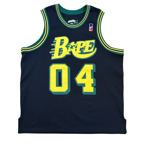 Bape Other - L Bape Sta!! Jamaica Basketball Jersey